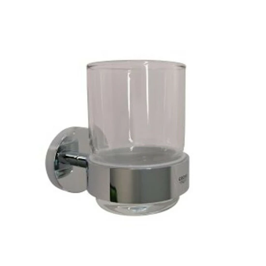 Grohe Glas ESSENTIALS Mit Halter Chrom – Bild 5