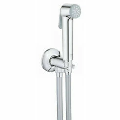 Grohe WC-Reinigungsbrause Tempesta-F 30 Mit Selbstschl. Absperrventil Chrom 26358000