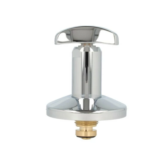 Grohe Oberteil DN 15, Trecorn-Griff 1/2", Markierung Rot Chrom – Bild 4