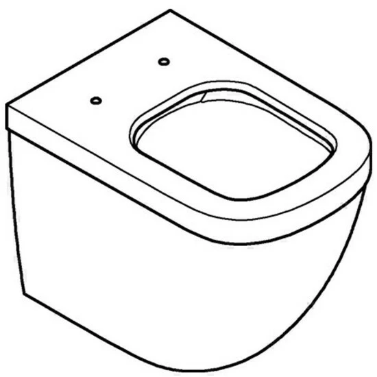 Grohe Stand-Tiefspül-WC EURO KERAMIK Spülrandlos PureGuard/alpinweiß – Bild 8