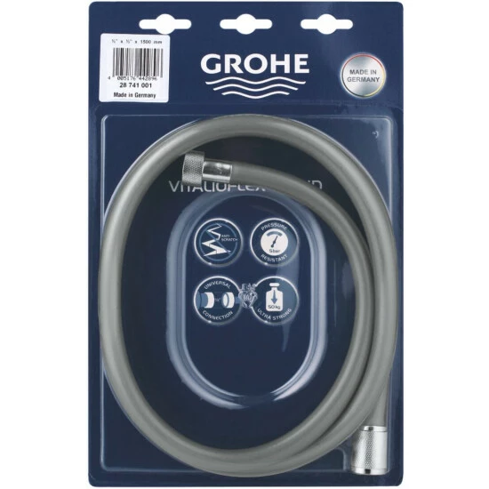 Grohe Brauseschlauch VitalioFlex Trend, Verchromt, Länge 150 Cm – Bild 3