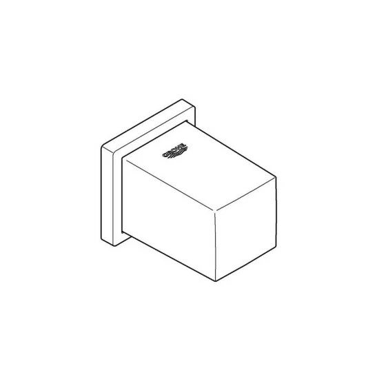 Grohe Euphoria Cube Wandanschlussbogen Chrom - 27704000 – Bild 2