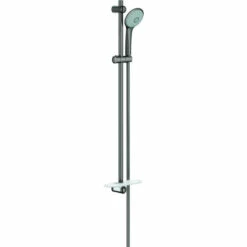 Grohe Brausestangenset EUPHORIA 110 Massage 3 Strahlarten Hard Graphite Gebürstet