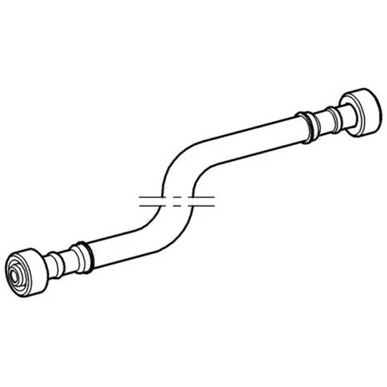 Grohe Rapid Pro / Rapid SL / Uniset Anschlussschlauch Für WC-Spülkasten 6-9 L Chrom - 42233000 – Bild 2