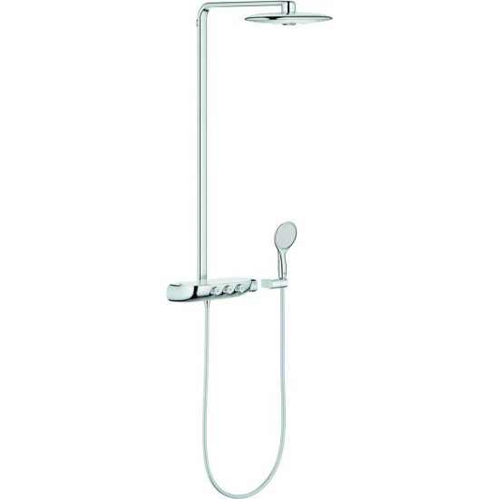 Grohe Duschsystem SYSTEM SMARTCONTROL 360 DUO RAINSHOWER Mit Thermostatbatterie Für Die Wandmontage Chrom