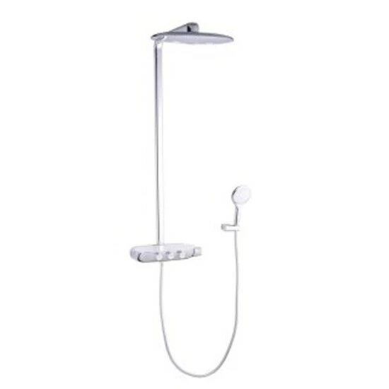 Grohe Duschsystem SYSTEM SMARTCONTROL 360 DUO RAINSHOWER Mit Thermostatbatterie Für Die Wandmontage Chrom – Bild 9