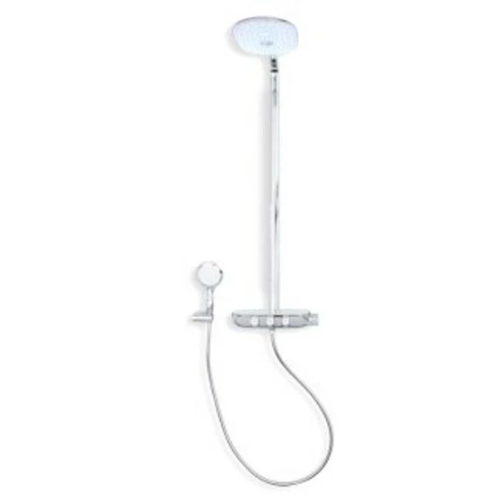 Grohe Duschsystem SYSTEM SMARTCONTROL 360 DUO RAINSHOWER Mit Thermostatbatterie Für Die Wandmontage Chrom – Bild 10