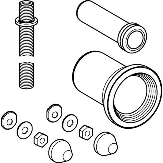 Grohe Nach-/Umrüstset Für Dusch-WC Sensia Arena Und IGS Chrom – Bild 2