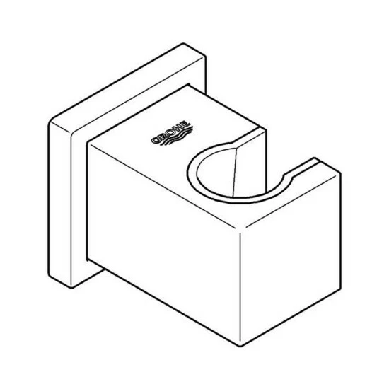 Grohe Euphoria Cube Wandbrausehalter Chrom - 27693000 – Bild 2