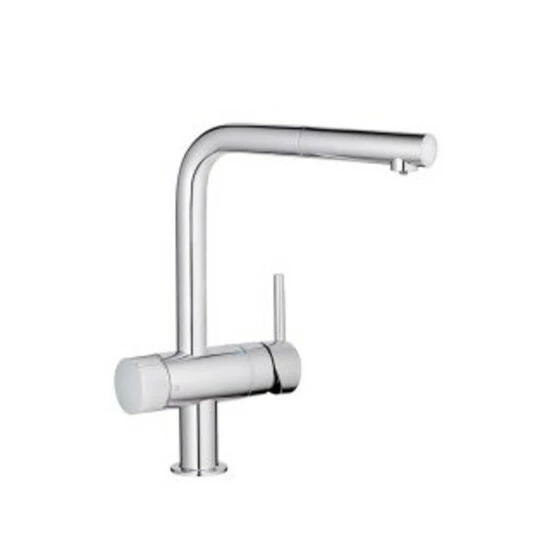 GROHE GROHE Blue Pure Minta EH-SPT-Batterie 30382 L-Auslauf Supersteel – Bild 4