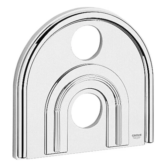 Grohe Chiara Rosette 218 X 235 Mm Für Thermostat-Wannenbatterie Chrom/mattchrom - 47463IP0