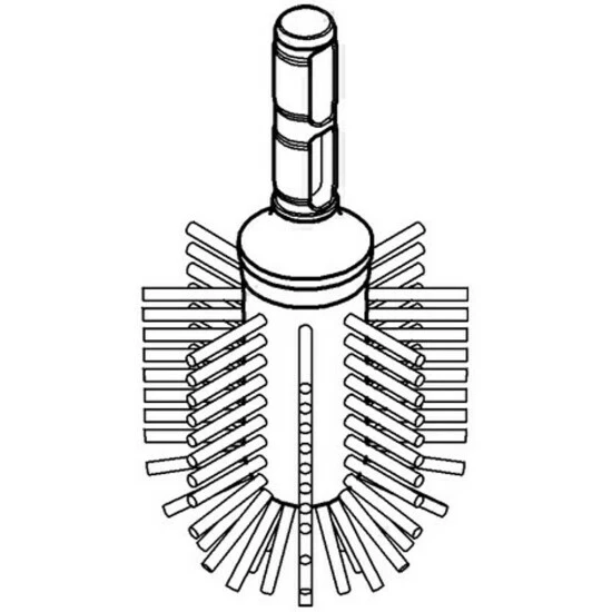 Grohe Ersatzbürstenkopf Für Toilettenbürstengarnitur - 40207000 – Bild 2