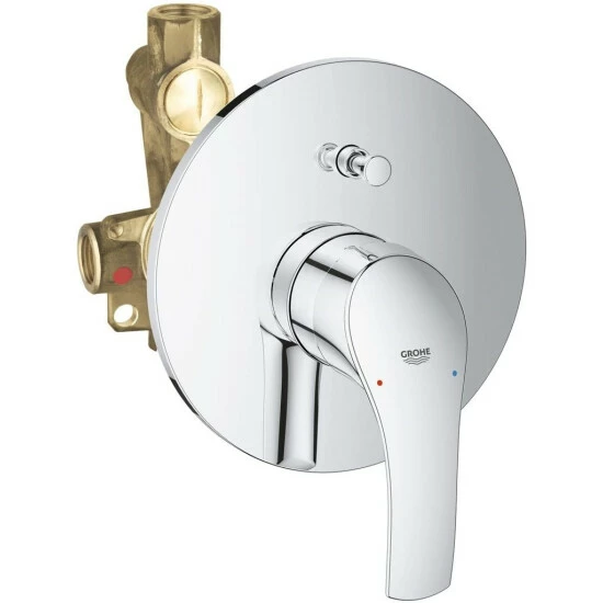 Grohe Einhand-Wannenbatterie Eurosmart Chrom 33305002