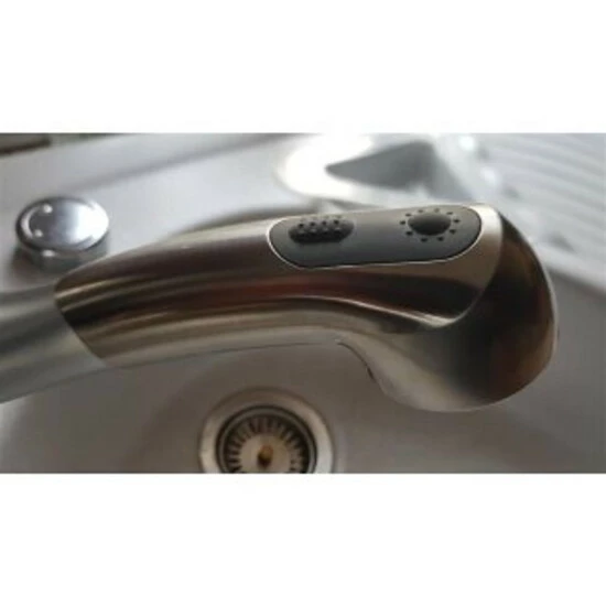 Grohe Alira / Zedra Spülbrause Für Spültischbatterie Edelstahl - 46312SD0 – Bild 2