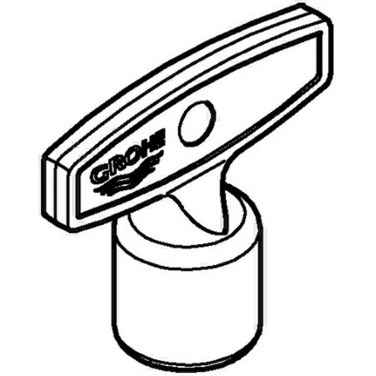 Grohe Atlanta Steckschlüssel Für Steckschlüsseloberteil Chrom - 02276000 – Bild 2