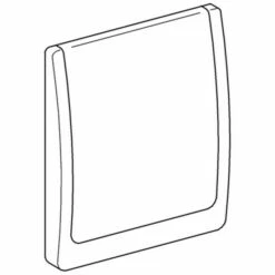 Grohe Abdeckplatte Komplett Für WC-Druckspüler Wandeinbau Matt Verchromt - 43179P00