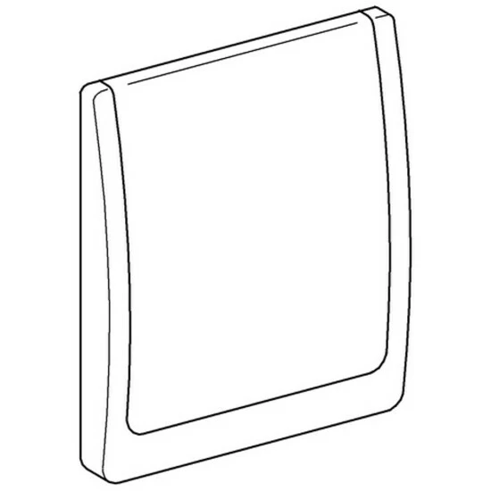 Grohe Abdeckplatte Komplett Für WC-Druckspüler Wandeinbau Matt Verchromt - 43179P00