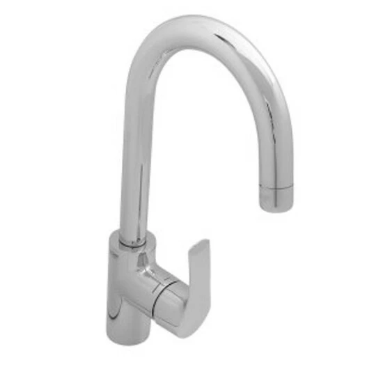 Grohe Einhand-Waschtischbatterie EUROSMART DN 15, L-Size, Schwenkbarer Rohrauslauf Chrom – Bild 6