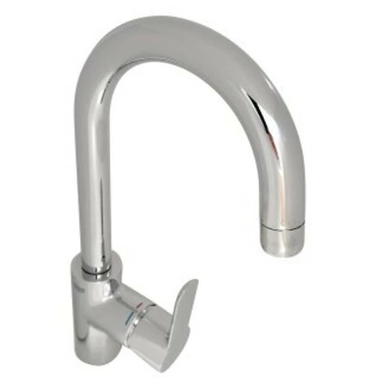 Grohe Einhand-Waschtischbatterie BAUEDGE DN 15, L-Size Chrom – Bild 5