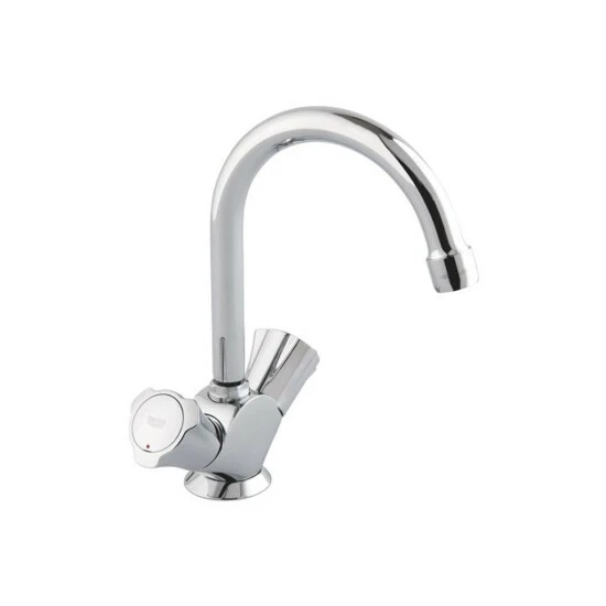 Grohe Costa Zweigriff-Waschtischbatterie Chrom - 21375001 – Bild 5