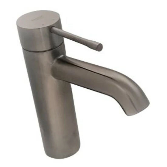 Grohe Einhand-Waschtischbatterie ESSENCE S-Size Mit Zugstangen-Ablaufgarnitur Hard Graphite Gebürstet – Bild 4