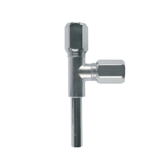 GROHE T-Stück Abzweigstück Für Kupferrohr 10mm Durchmesser Passend Für Eckventile Mit 10mm Kupferrohr Verschraubung