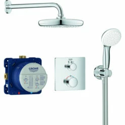 Grohe UP-Duschsystem GROHTHERM Mit Tempesta 210 Chrom
