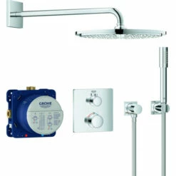 Grohe UP-Duschsystem GROHTHERM Mit Rainshower Cosmopolitan 310 Chrom