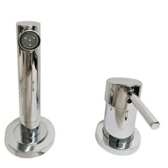 Grohe Concetto 2-Loch-Waschtischbatterie Wandmontage Chrom - 19575001 – Bild 5