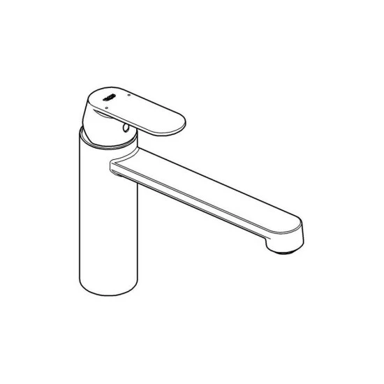 Grohe Eurosmart Cosmopolitan Spültischbatterie Niederdruck Chrom - 30194000 – Bild 3