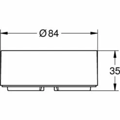 Grohe Sense Intelligenter Wassersensor 22505 Für Wireless LAN Weiß, 22505LN0