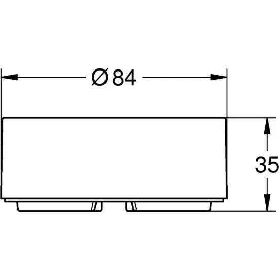 Grohe Sense Intelligenter Wassersensor 22505 Für Wireless LAN Weiß, 22505LN0
