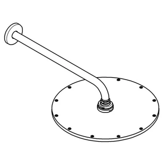 Grohe Kopfbrauseset Cosmopolitan RAINSHOWER 310 Warm Sunset Gebürstet – Bild 2