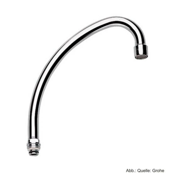 Grohe Costa HU-Auslauf M22x1 Ausladung 185 Mm Für Spültisch-Einlochbatterie Chrom - 13073000 – Bild 4