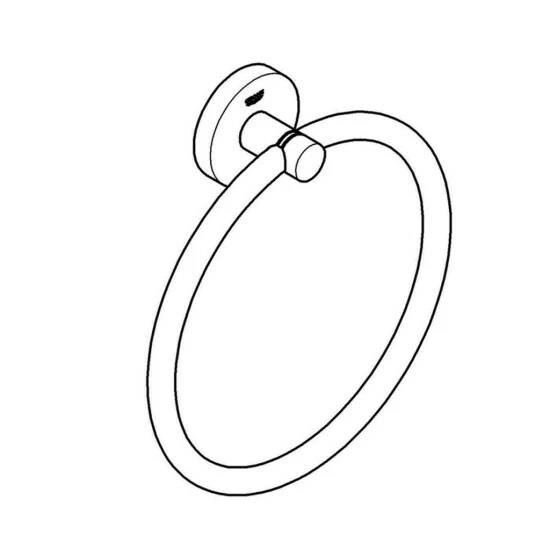 Grohe Handtuchring ESSENTIALS Warm Sunset – Bild 2