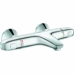 Grohe Thermostat-Wannenbatterie GROHTHERM 1000 DN 15, Wandmontage Chrom