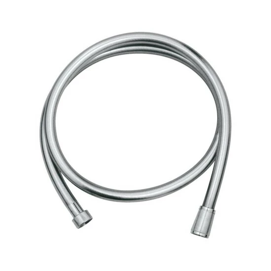 Grohe Brauseschlauch Silverflex 1250 Mm, 1/2" X 1/2" Chrom – Bild 2