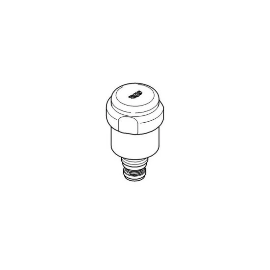 GROHE WAS-Oberteil Desgr. M RV 1/2Zoll DN 15 – Bild 2