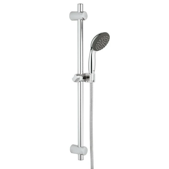 Grohe Brausestangenset Vitalio Start 100, 1 Strahlart, Verchromt – Bild 3