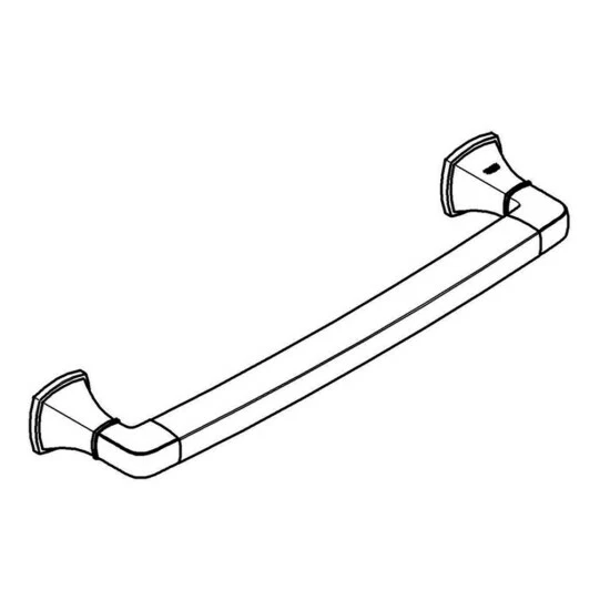 Grohe Grandera Wannengriff Chrom/gold - 40633IG0 – Bild 2