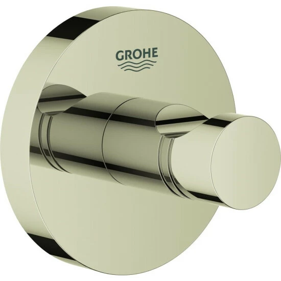 Grohe Bademantelhaken ESSENTIALS Nickel Poliert