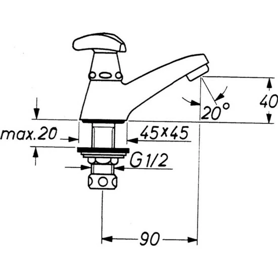GROHE Grohe Eckventil DN 15 M Schubros. Cool Sunrise Gebürstet – Bild 2