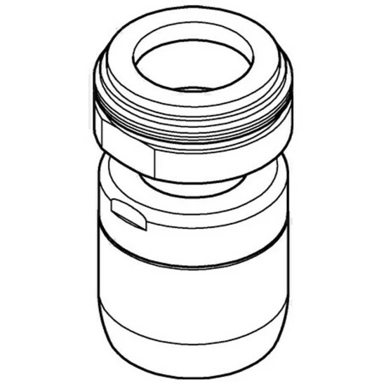 Grohe Kugelgelenk-Mousseur M24x1 Für Bidetbatterie Chrom - 13915000 – Bild 3