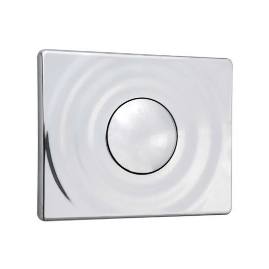 Grohe Abdeckplatte SURF Aus ABS, 156 X 197 Mm, Senkrechte Und Waagerechte Montage Chrom – Bild 3