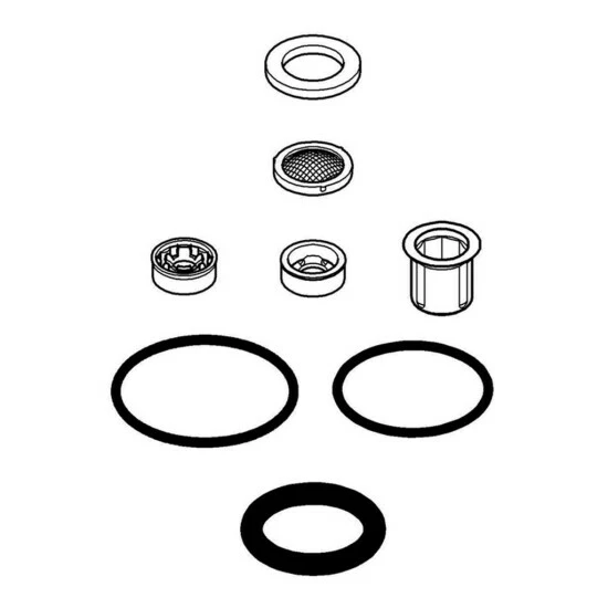 Grohe Ersatzteilset Für Duschsystem Chrom - 45933000 – Bild 2