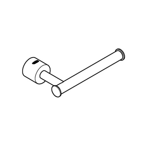Grohe Papierhalter Atrio 40313 Ohne Deckel Supersteel, 40313DC3 – Bild 2