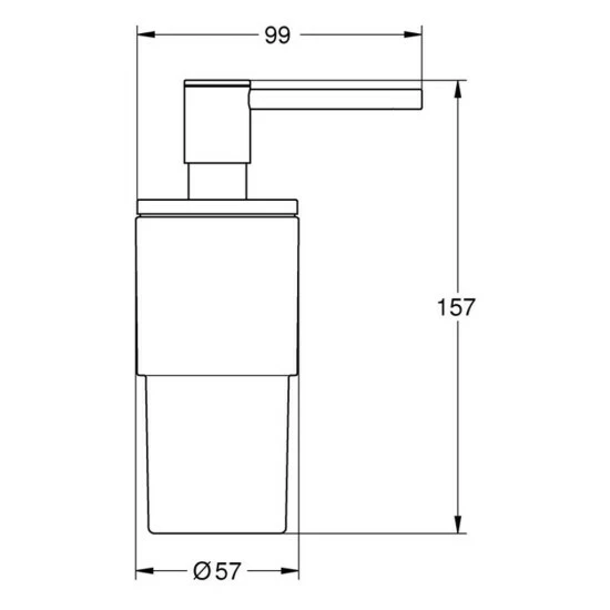 Grohe Seifenspender ATRIO Supersteel – Bild 2