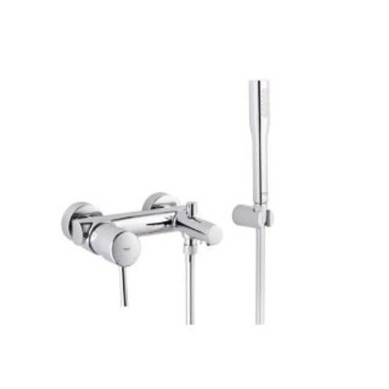 Grohe Einhand-Wannenbatterie CONCETTO DN 15, Mit Brausegarnitur Chrom – Bild 4