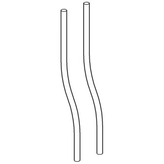 Grohe Schlauchset Für Wandeinbau-Spülkasten Chrom - 42775000 – Bild 2