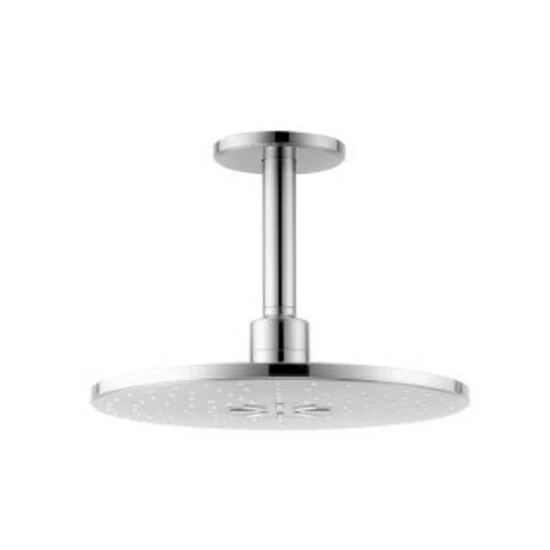 Grohe Kopfbrauseset Rainshower 310 Smartactive 26477 Deckenausl. Moon White – Bild 4